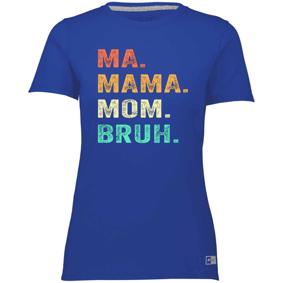 Women's Mother's Day Cool Moms Club Ma Mama Mom Bruh Tee