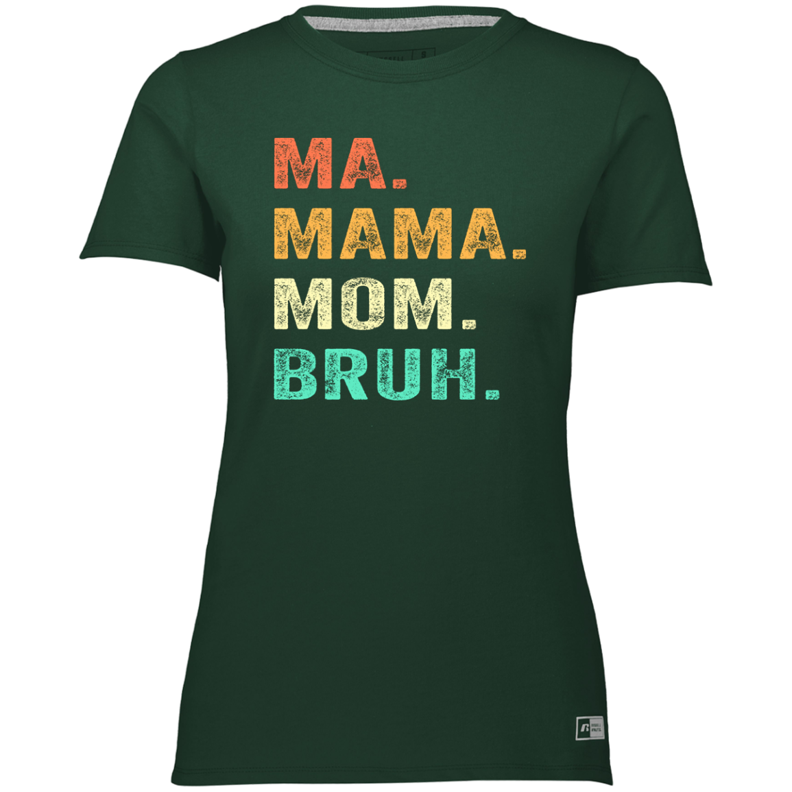 Women's Mother's Day Cool Moms Club Ma Mama Mom Bruh Tee