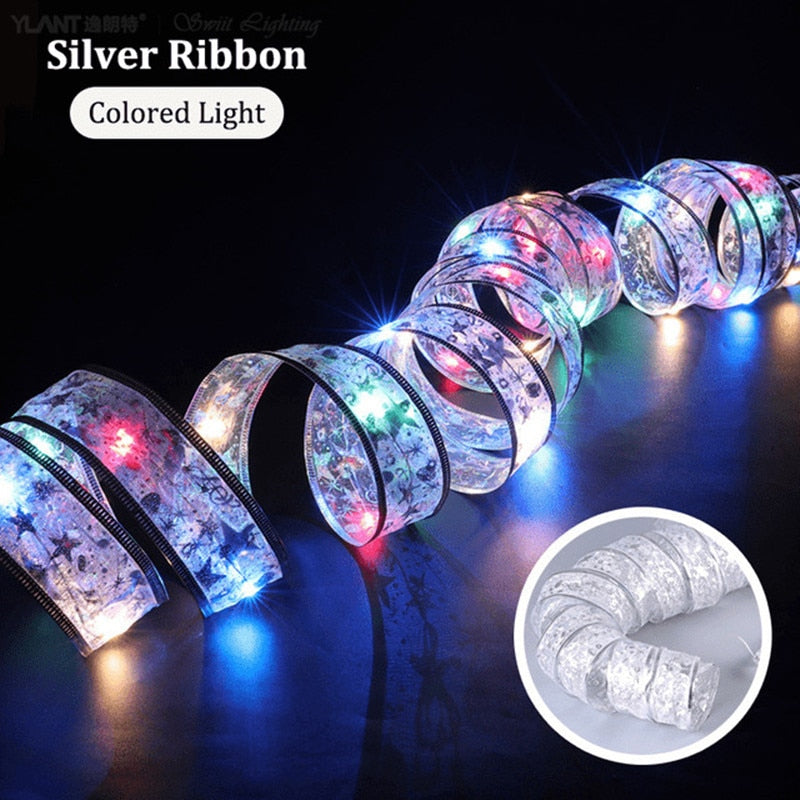 Christmas Gorgeous Decoration LED Ribbon Fairy Lights New Year 2023