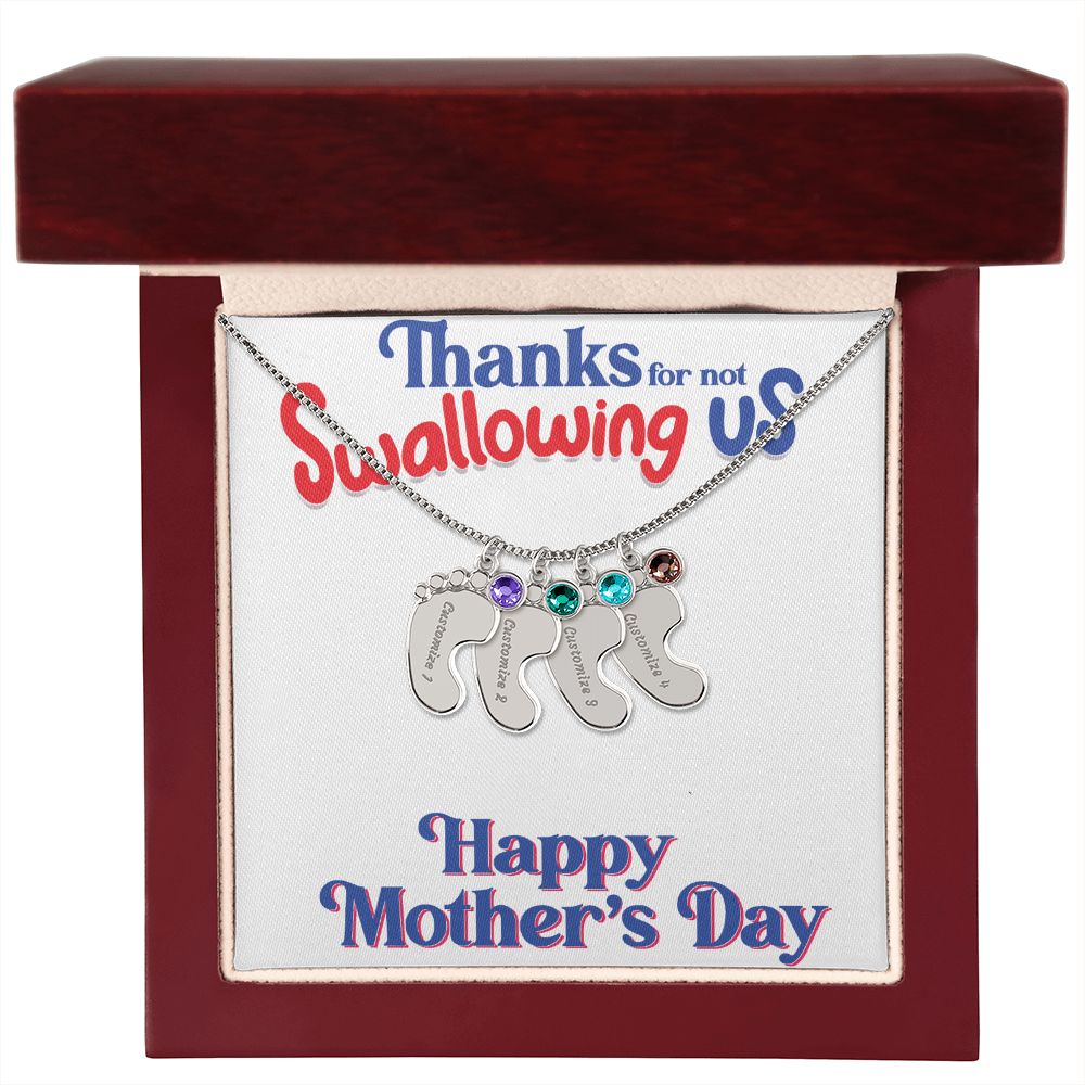 Mother's Day Gift - Funny Baby Feet - Customize It Today