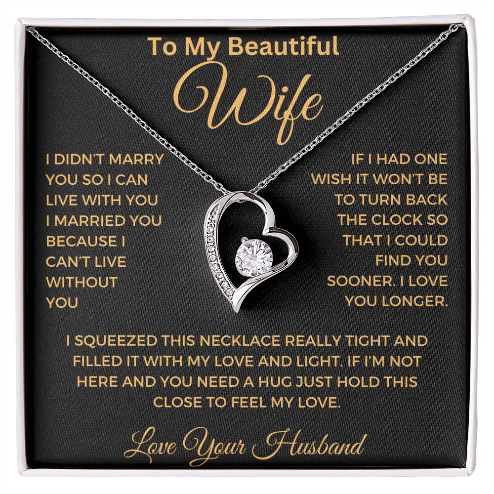 (Almost Sold Out) Gift For Wife - Forever Love Necklace 🎁❤️