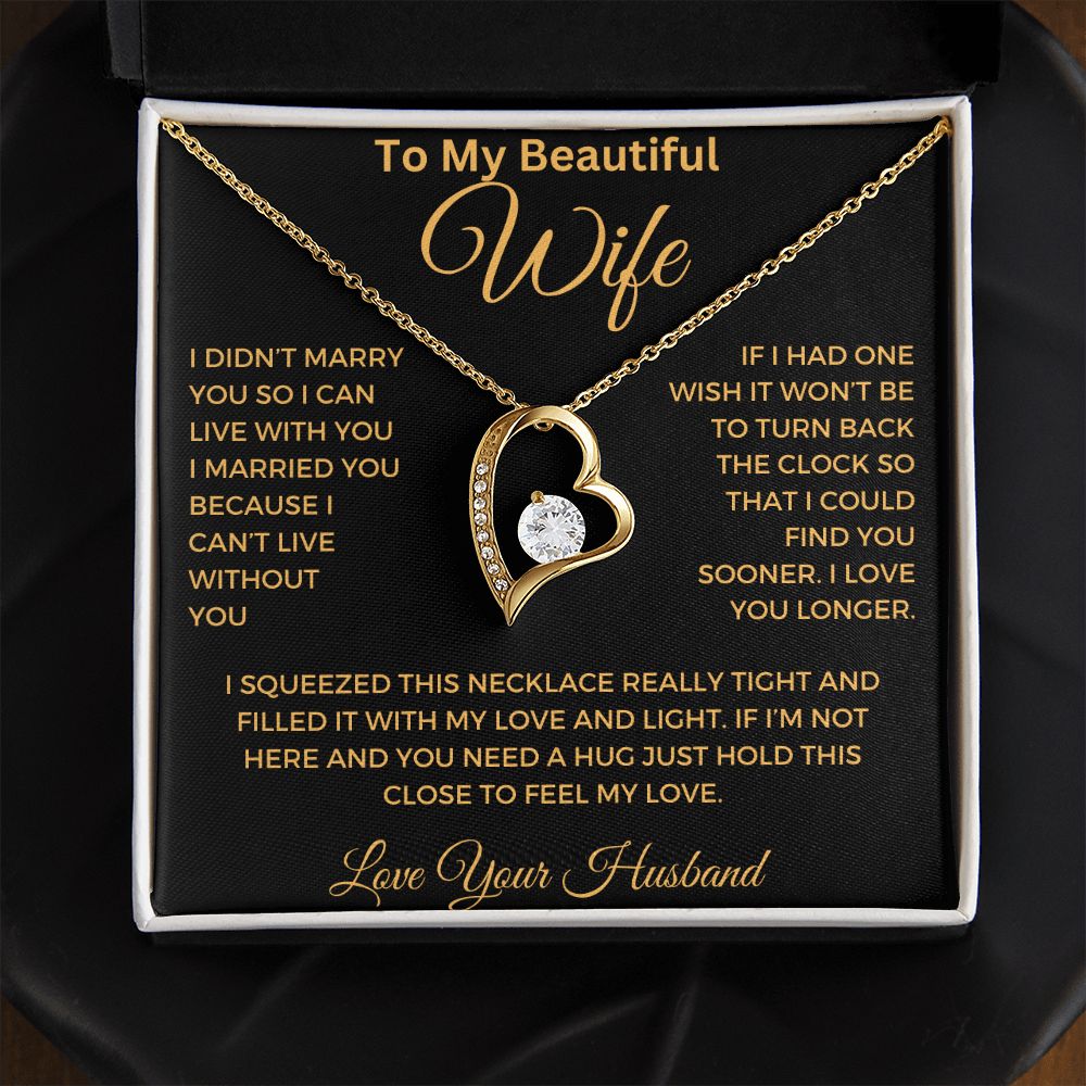 (Almost Sold Out) Gift For Wife - Forever Love Necklace 🎁❤️