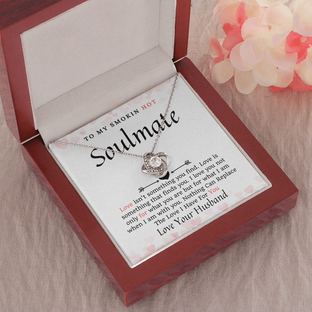 Smokin Hot Soulmate - Love Knot Necklace