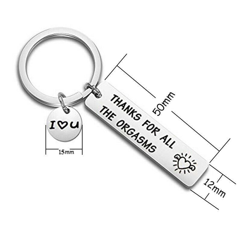 Funny keychain for couples - Perfect Gift